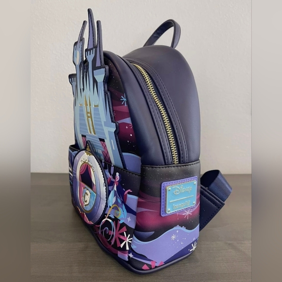 Loungefly Disney Cinderella's Castle Mini Backpack - Picture 2 of 5